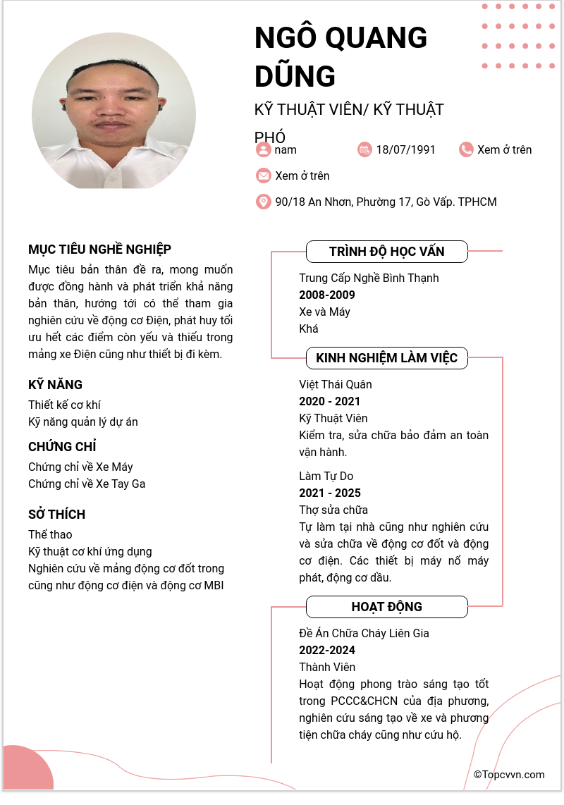 cv