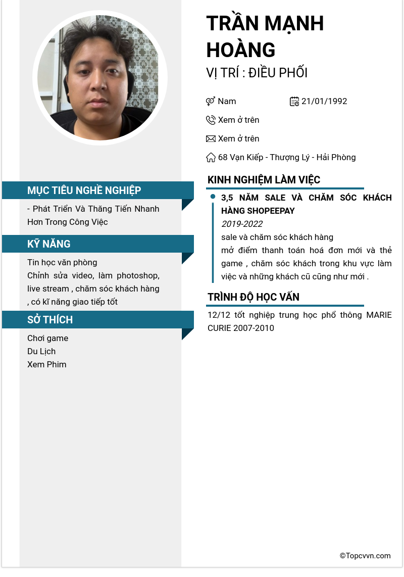 cv