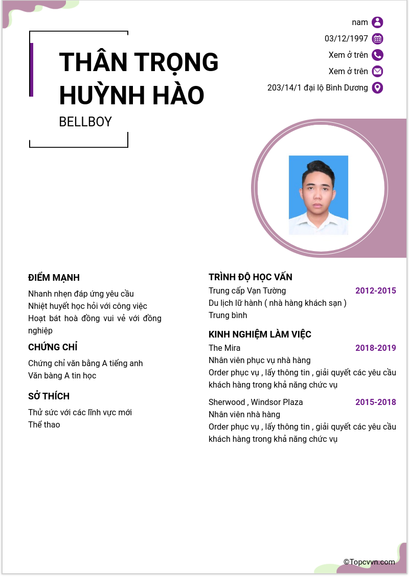 cv