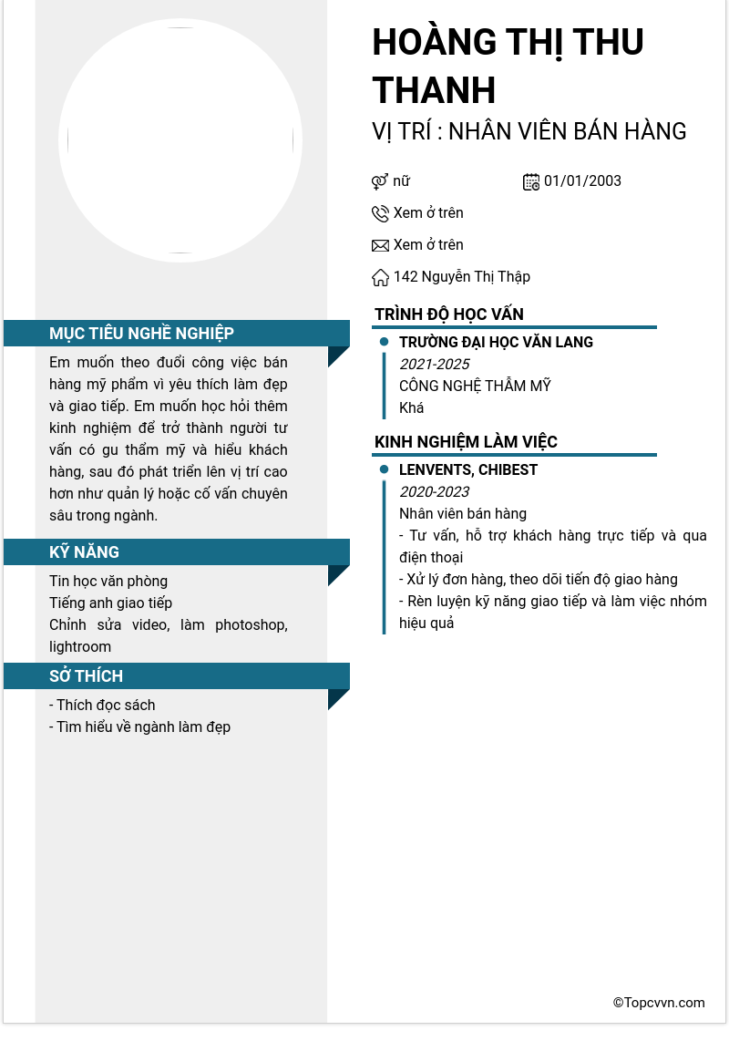 cv