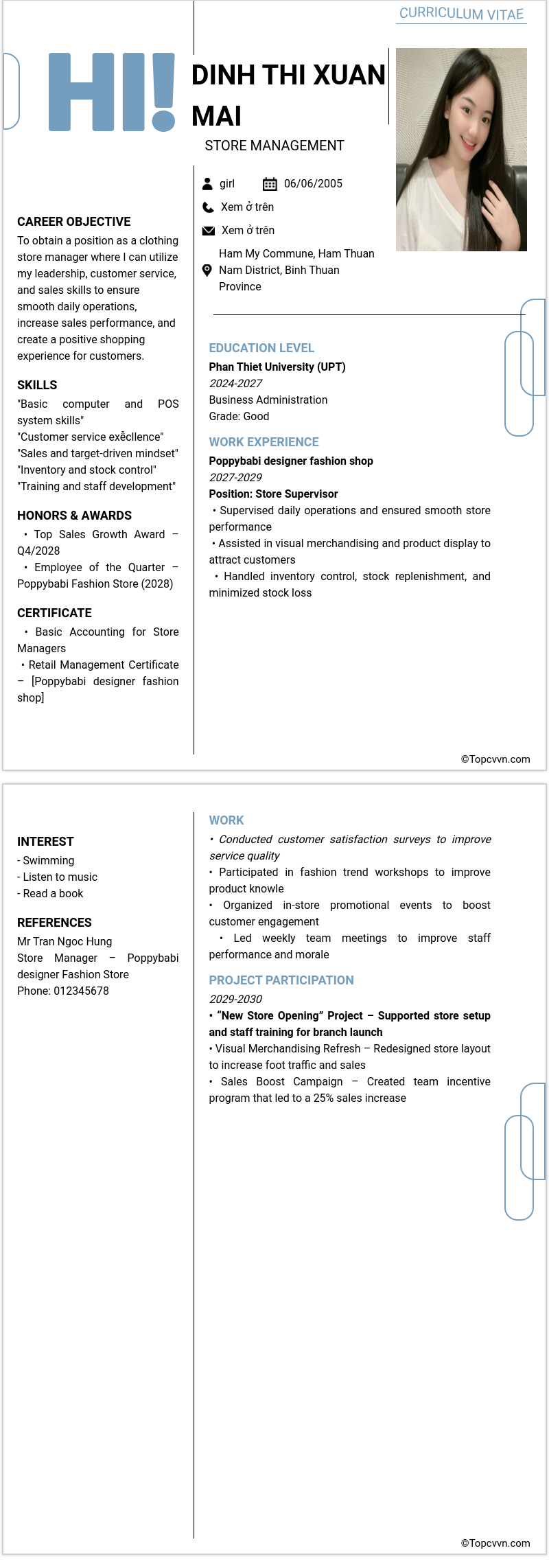 cv