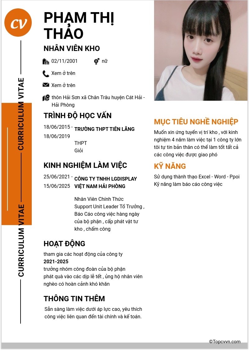 cv
