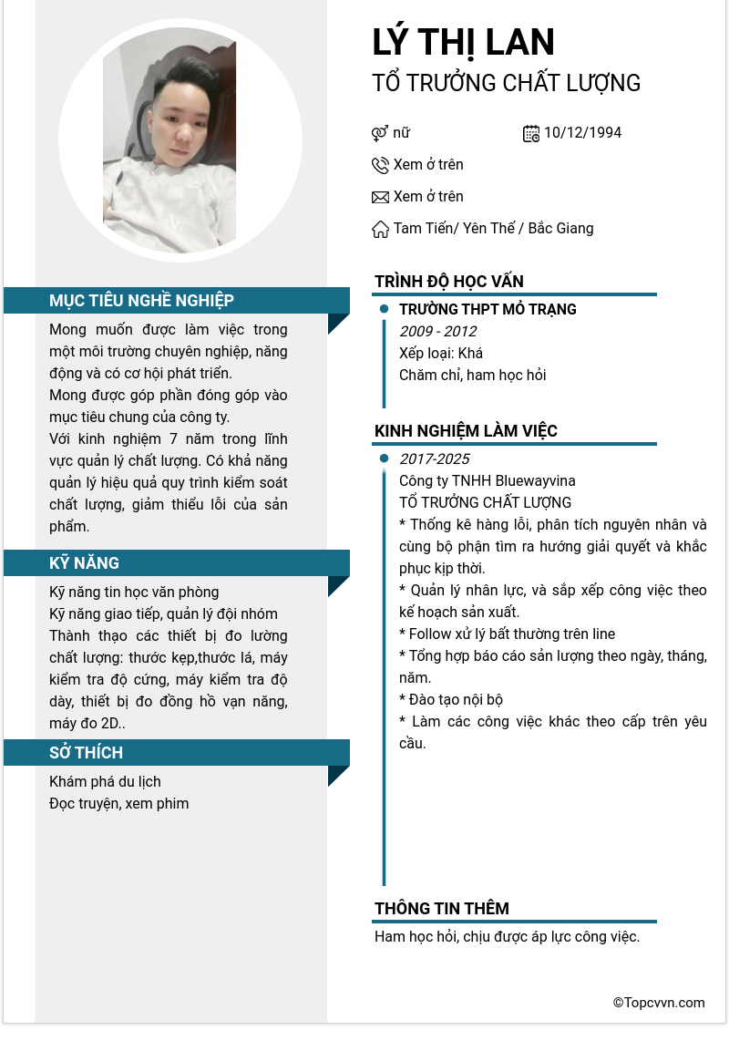 cv