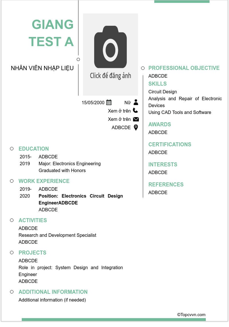 cv