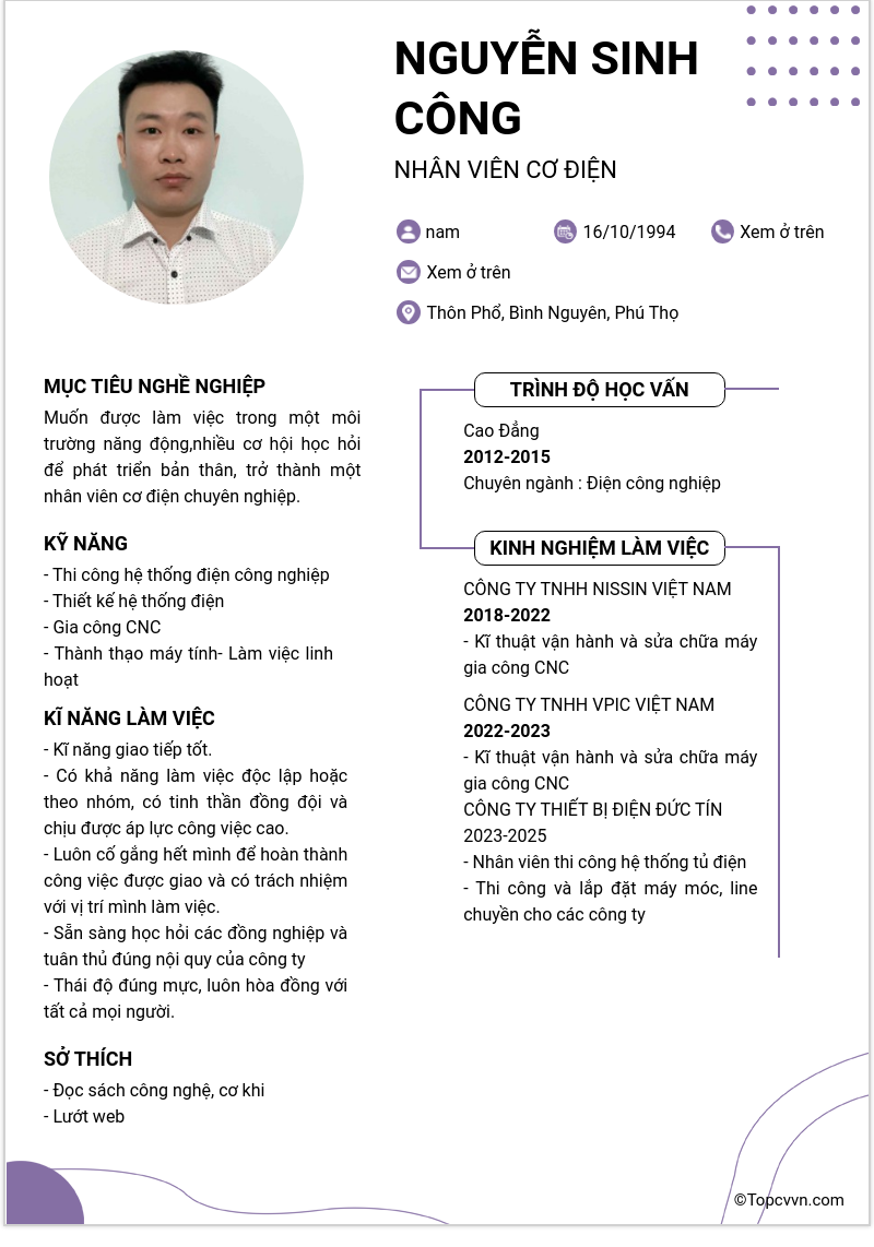 cv