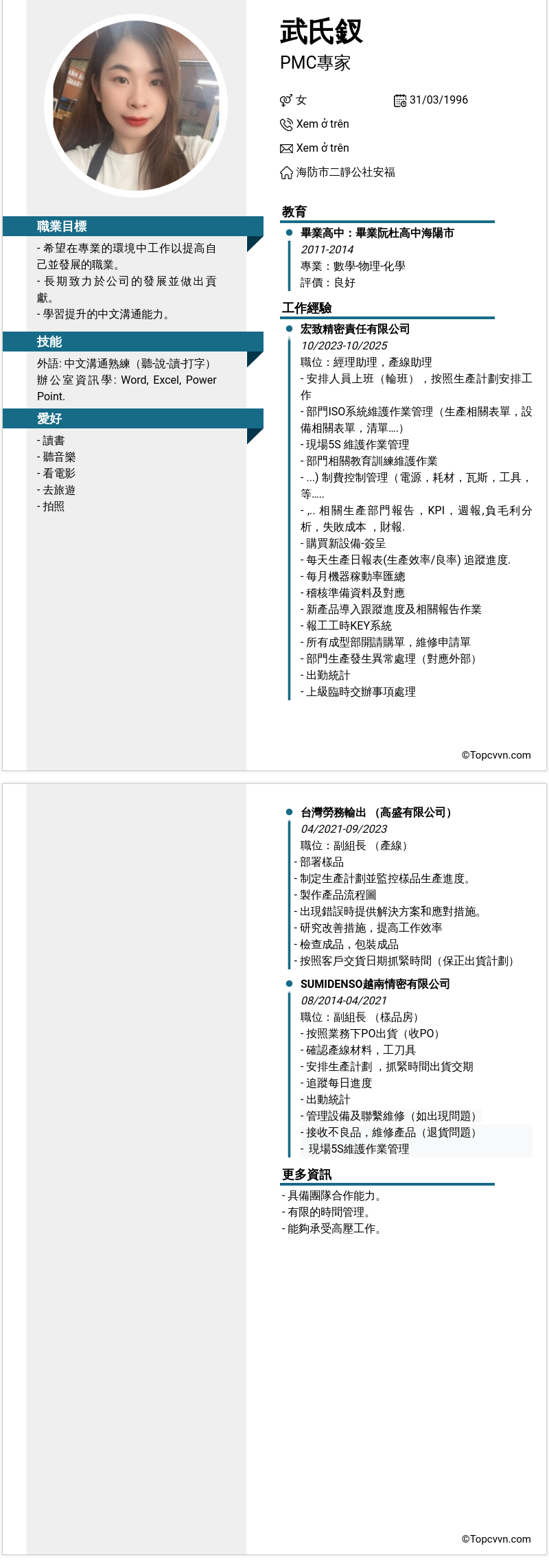 cv