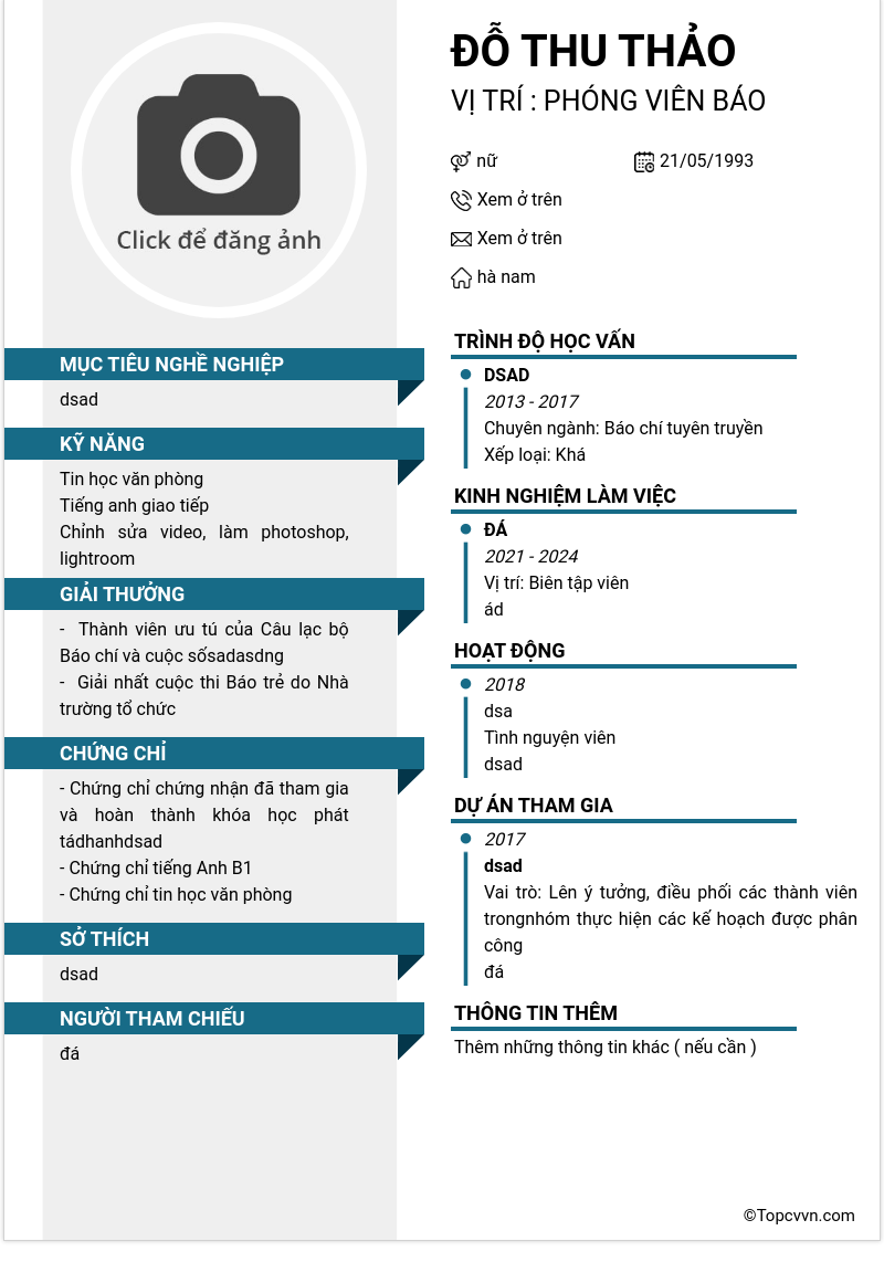 cv