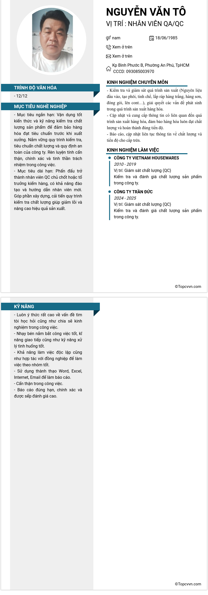 cv