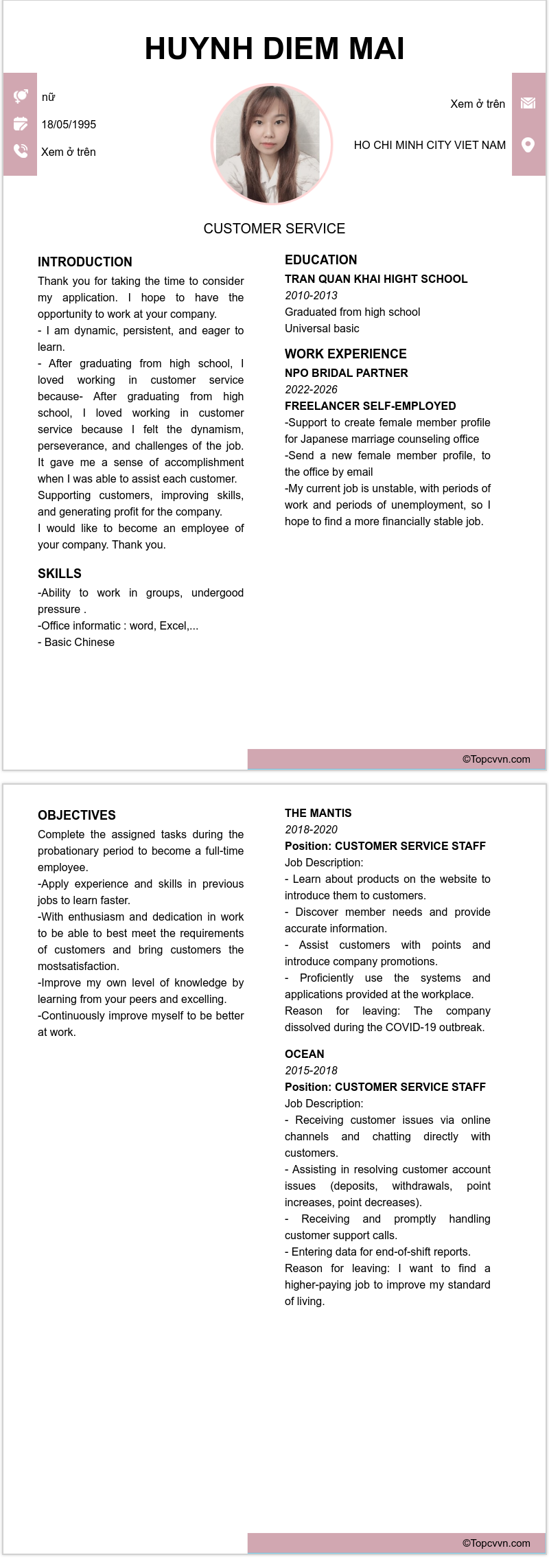 cv