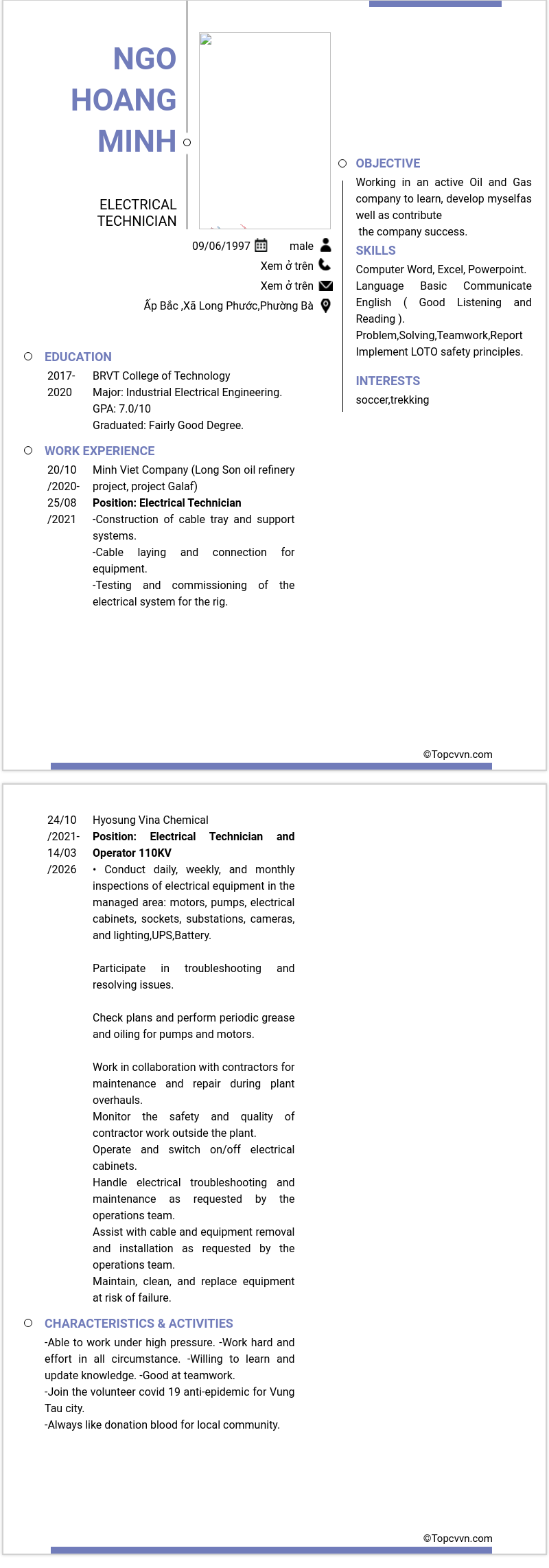cv