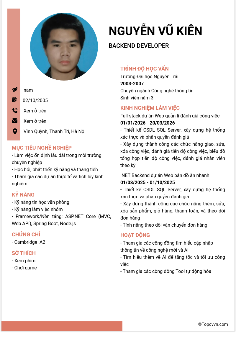 cv
