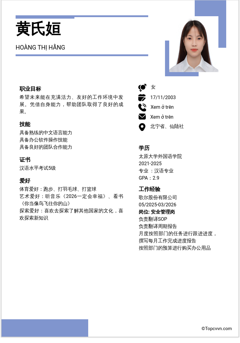 cv