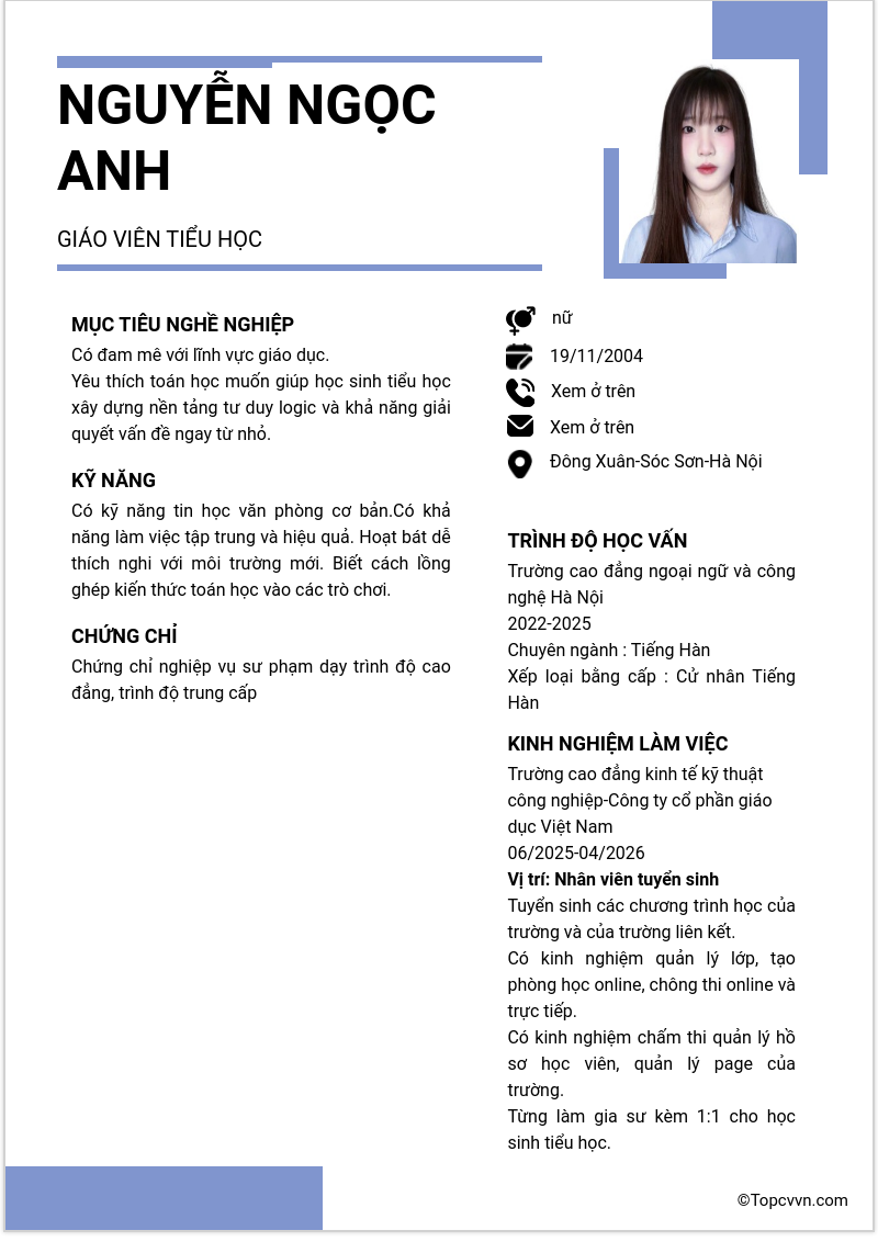 cv