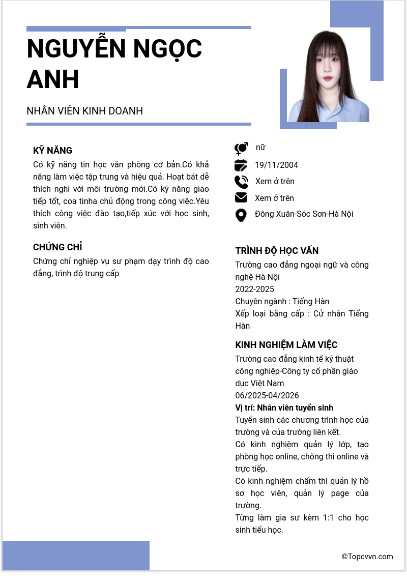 cv