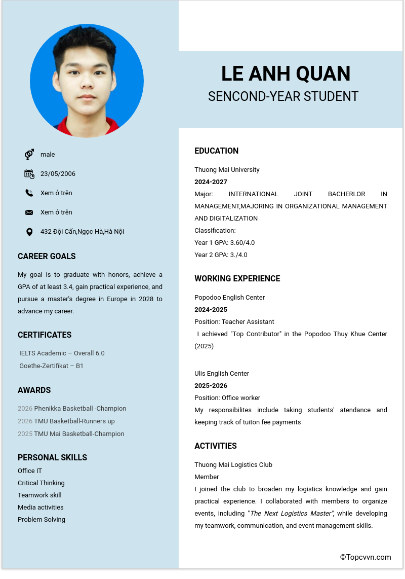 cv