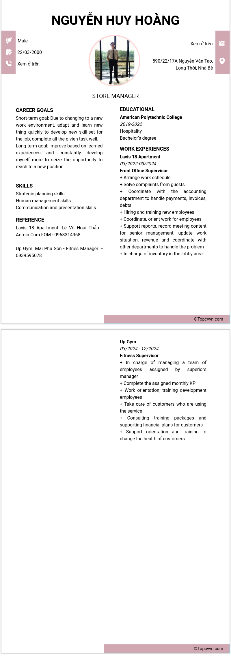 cv