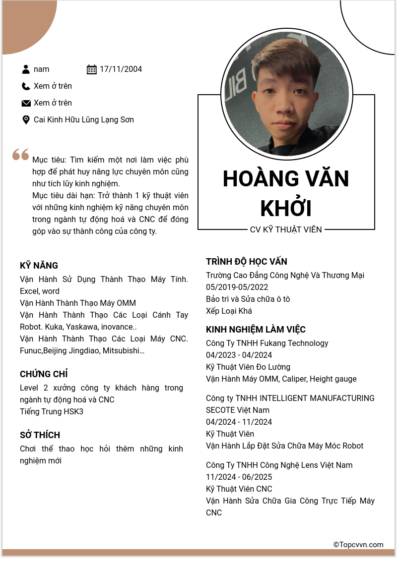 cv