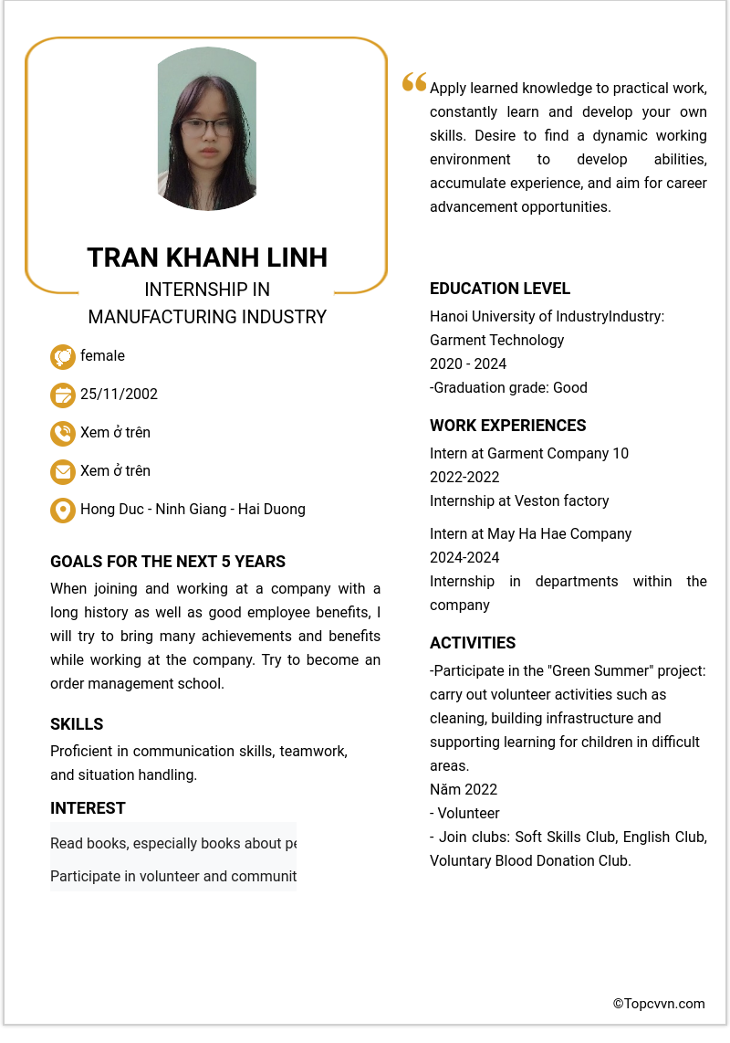 cv