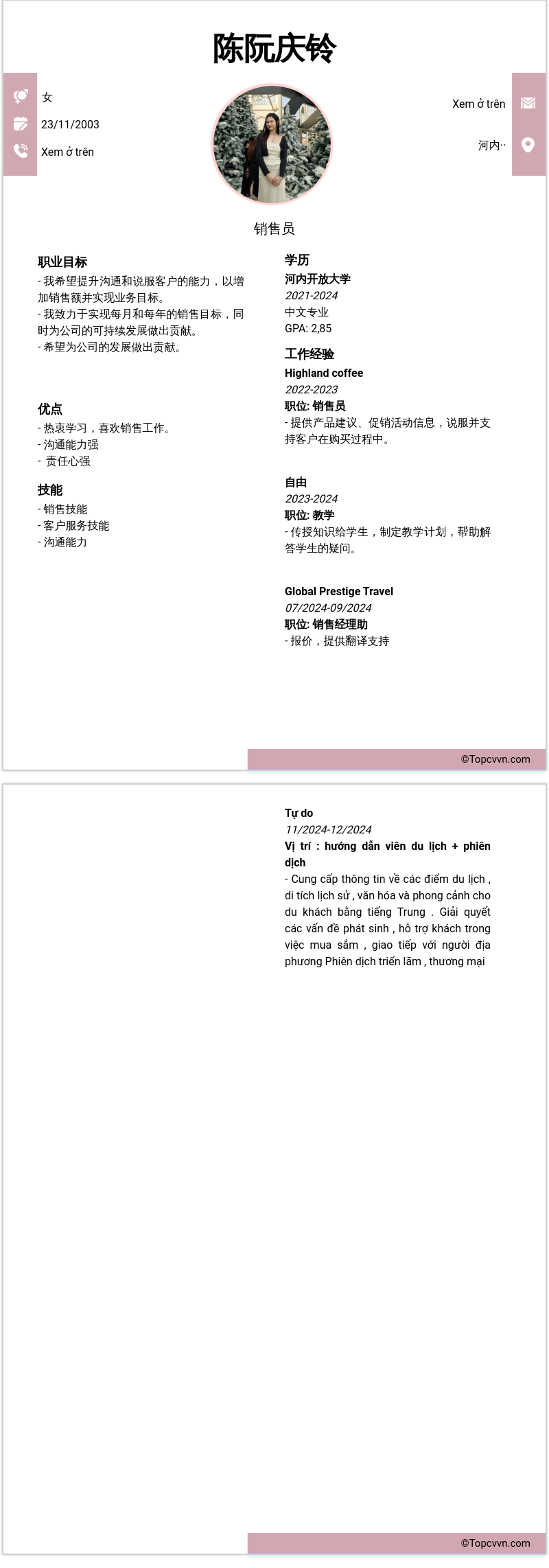 cv