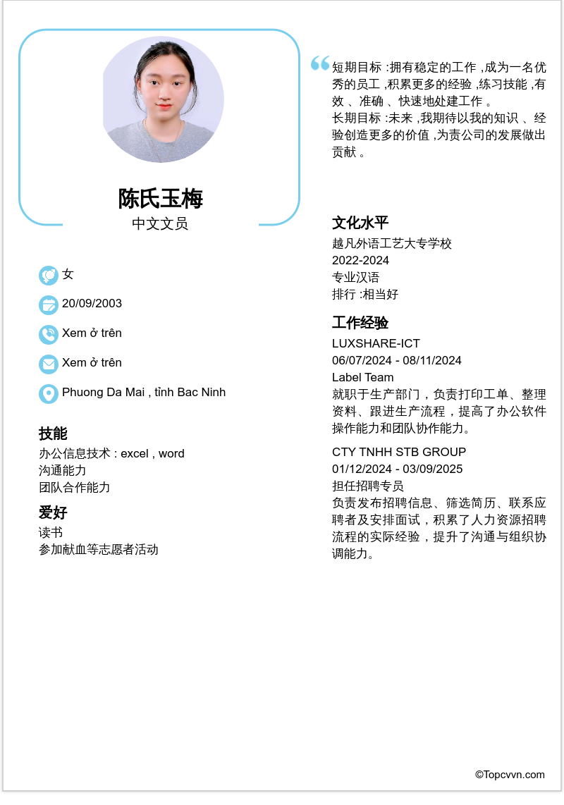 cv