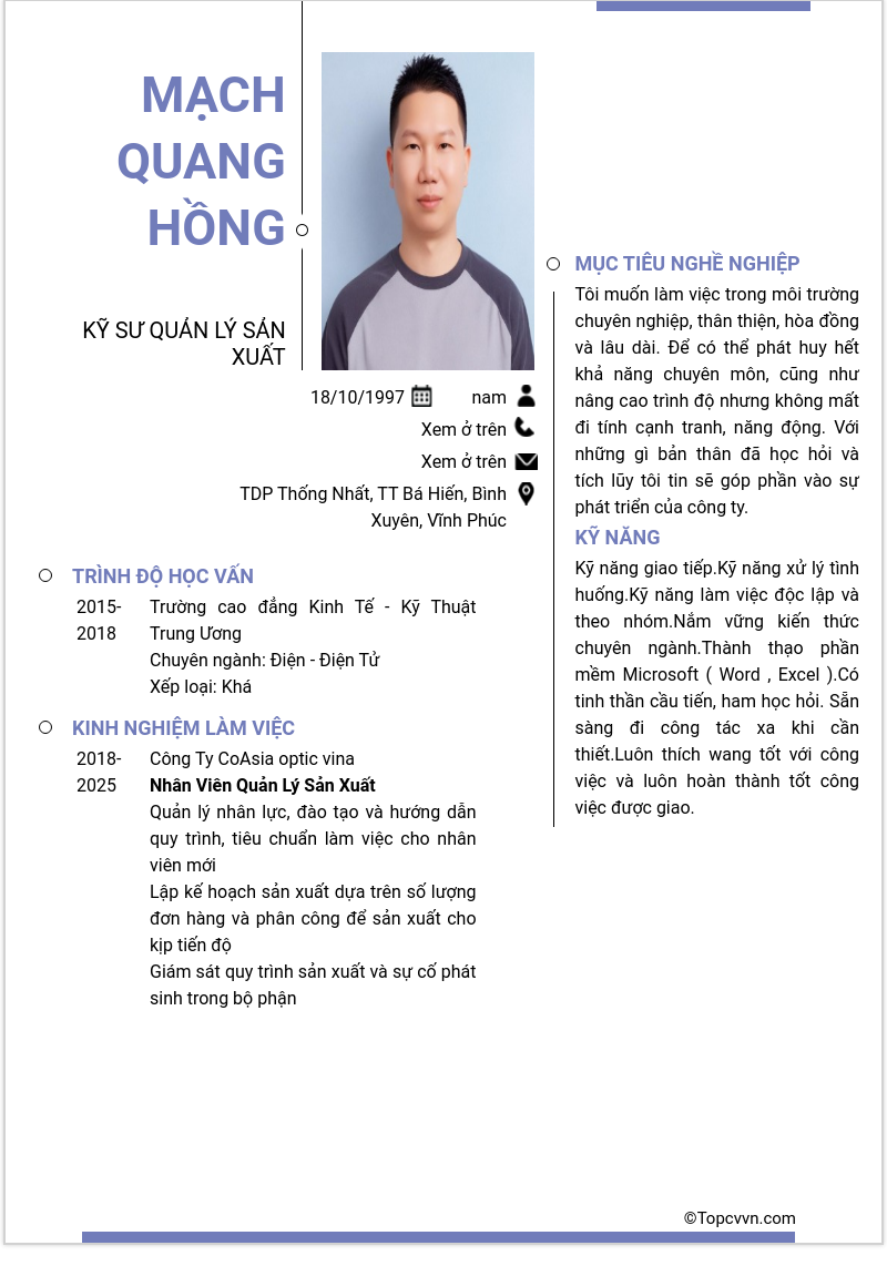 cv