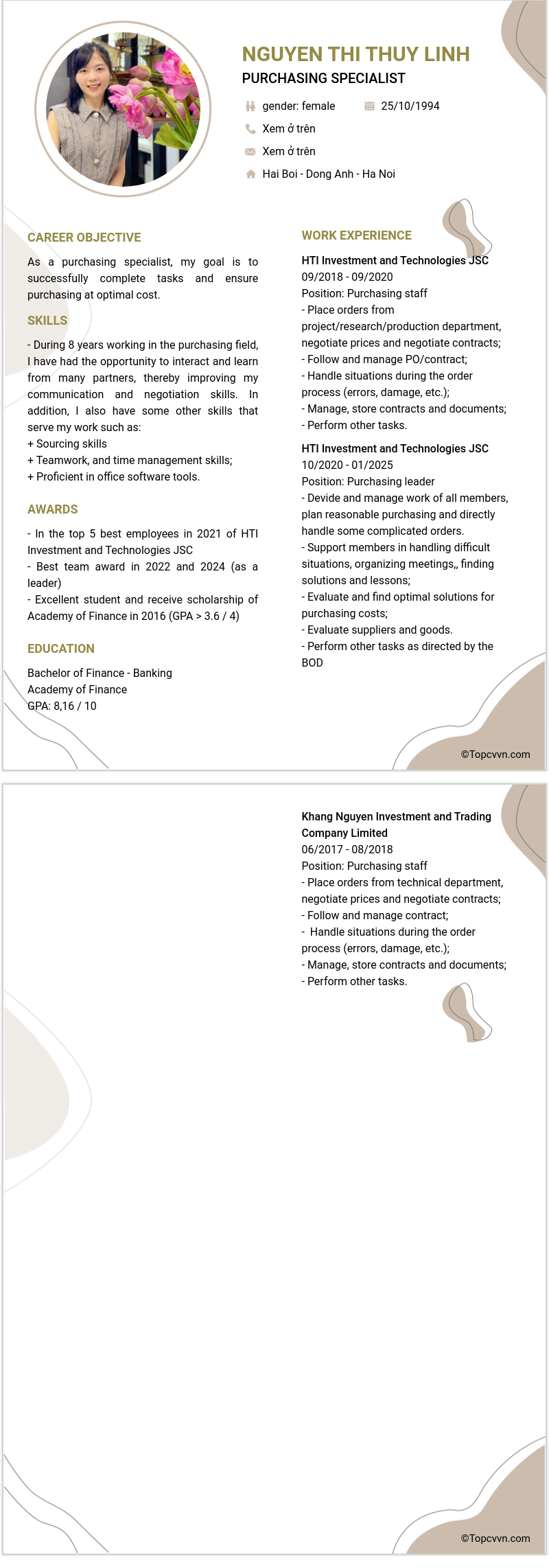 cv