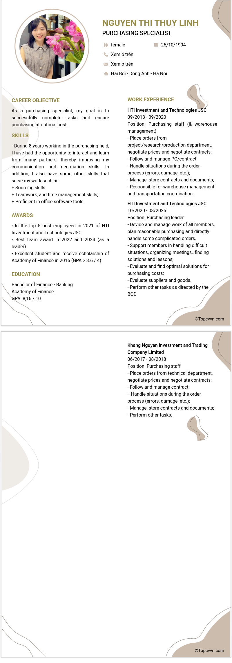 cv