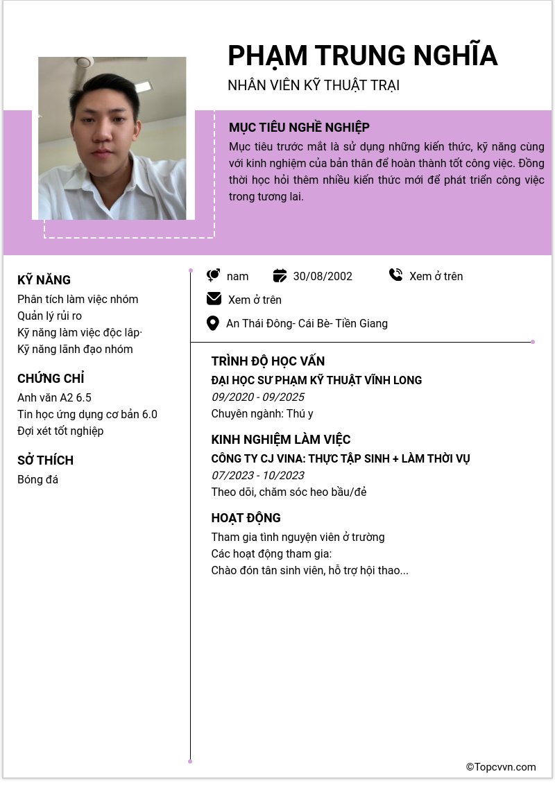 cv