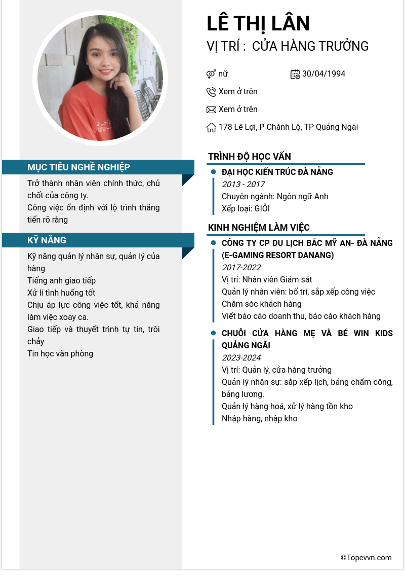 cv