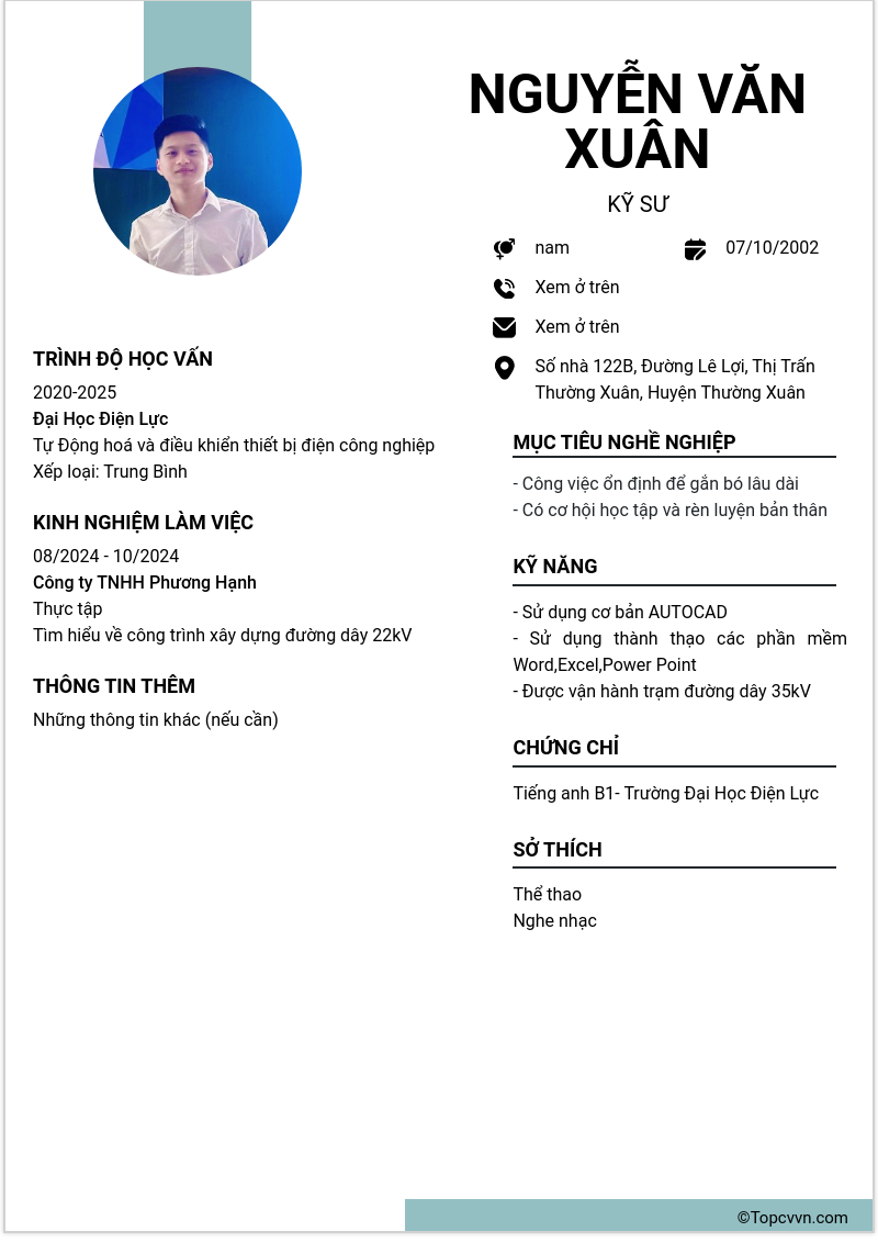 cv