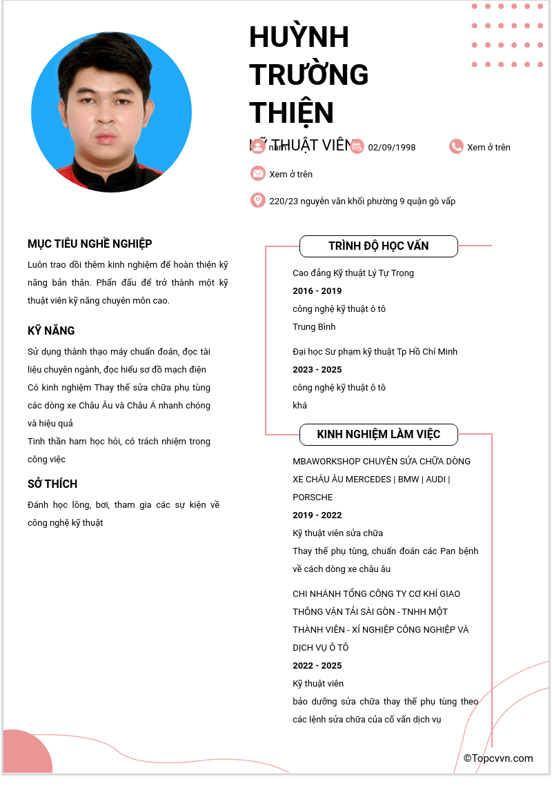 cv